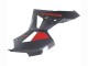 Honda CBR600RR Motorrad Verkleidung 2013-2023 - Schwarzes Carbonfaser Rot