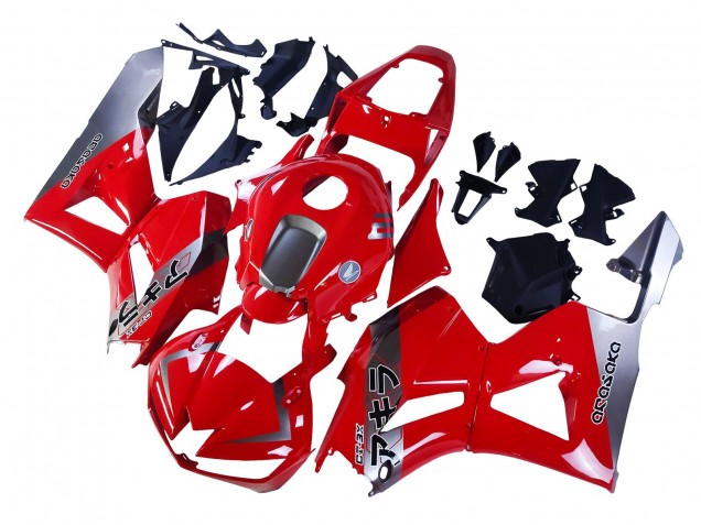 Silber Rot 2013-2026 Honda CBR600RR Motorrad Verkleidung