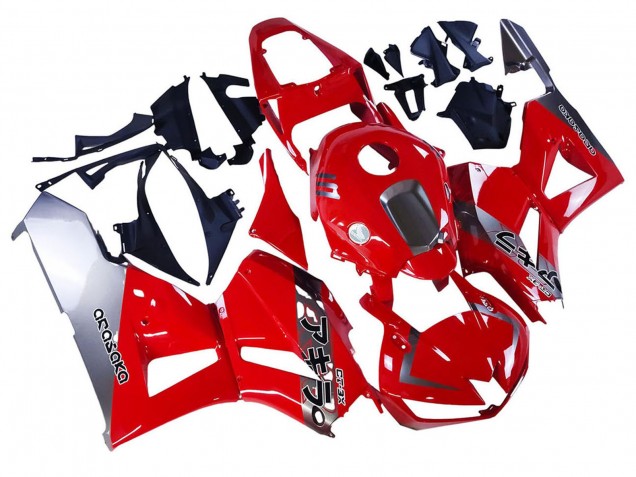 Silber Rot 2013-2026 Honda CBR600RR Motorrad Verkleidung