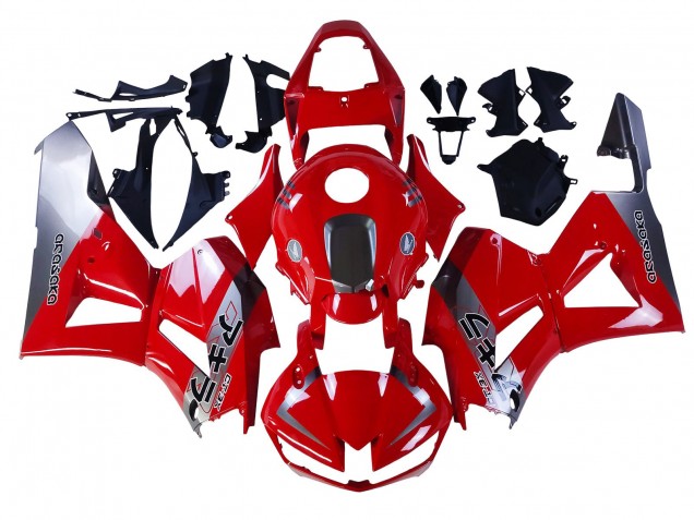 Silber Rot 2013-2026 Honda CBR600RR Motorrad Verkleidung