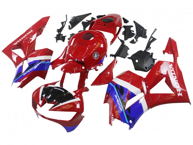 Rot Blau 2013-2026 Honda CBR600RR Motorrad Verkleidung