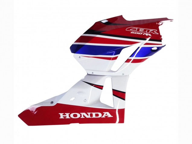Honda CBR600RR Motorrad Verkleidung 2013-2023 - Weiss Rot Blau