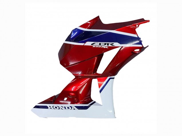 Honda CBR600RR Motorrad Verkleidung 2013-2023 - Weiss Rot Blau HRC