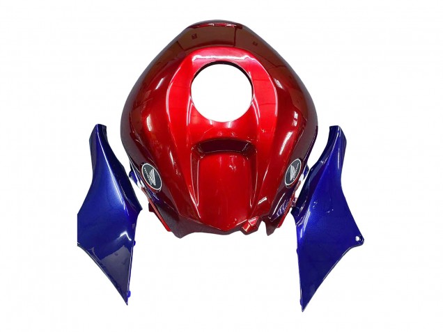 Honda CBR600RR Motorrad Verkleidung 2013-2023 - Weiss Rot Blau HRC