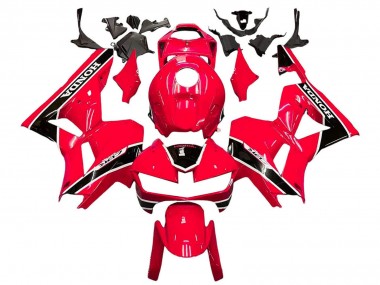 Honda CBR600RR Motorrad Verkleidung 2013-2023 - Rot Weiss Schwarz