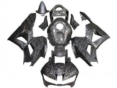 Honda CBR600RR Motorrad Verkleidung 2013-2023 - Schwarz Geschmiedet Carbonfaser