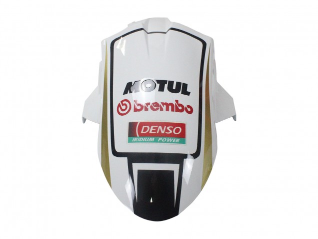 Kawasaki ZX10R Motorrad Verkleidung 2004-2005 - Schwarz Rosa Weiss Playboy Motul
