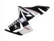 Kawasaki ZX10R Motorrad Verkleidung 2004-2005 - Schwarz Rosa Weiss Playboy Motul