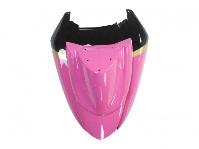 Kawasaki ZX10R Motorrad Verkleidung 2004-2005 - Schwarz Rosa Weiss Playboy Motul