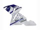 Kawasaki ZX10R Motorrad Verkleidung 2004-2005 - Schwarz Weiss