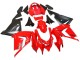 Kawasaki ZX10R Motorrad Verkleidung 2004-2005 - Rot Schwarz Ninja