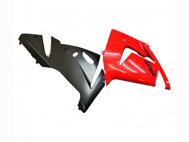 Kawasaki ZX10R Motorrad Verkleidung 2004-2005 - Rot Schwarz Ninja