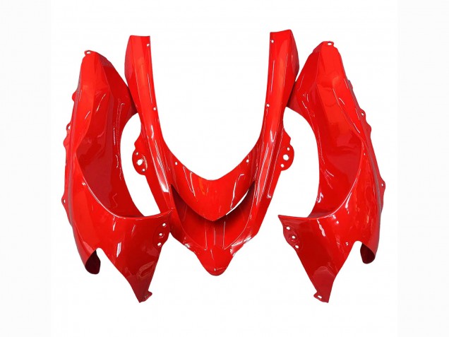 Kawasaki ZX10R Motorrad Verkleidung 2004-2005 - Rot Schwarz Ninja