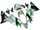 Kawasaki ZX10R Motorrad Verkleidung 2004-2005 - Grun Silber Schwarz 69