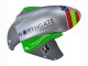Kawasaki ZX10R Motorrad Verkleidung 2004-2005 - Grun Silber Schwarz 69