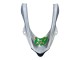 Kawasaki ZX10R Motorrad Verkleidung 2004-2005 - Grun Silber Schwarz 69