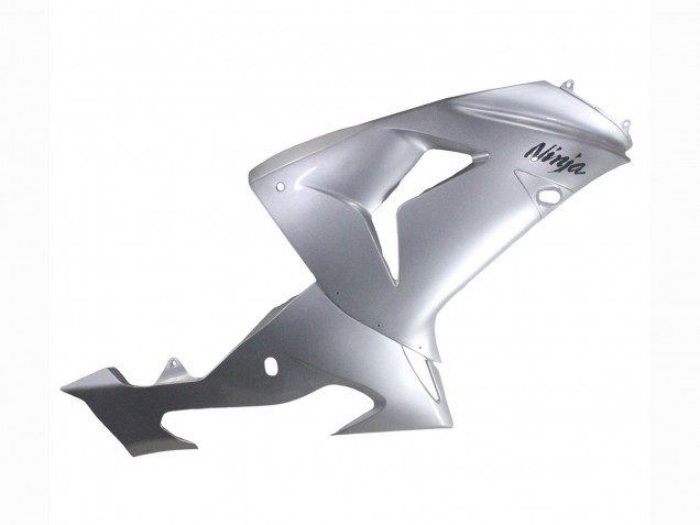 Kawasaki ZX10R Motorrad Verkleidung 2006-2007 - Silber Schwarz Ninja