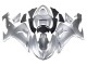 Kawasaki ZX10R Motorrad Verkleidung 2006-2007 - Silber Schwarz Ninja