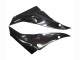 Kawasaki ZX10R Motorrad Verkleidung 2008-2010 - Glanzendes Schwarz Weiss Grun Monster Elf