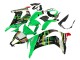 Kawasaki ZX10R Motorrad Verkleidung 2011-2015 - Grun Gelb Schwarz Weiss Elf Monster