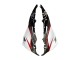 Kawasaki ZX10R Motorrad Verkleidung 2011-2015 - Weiss Glanzendes Schwarz Matt Schwarz Rot
