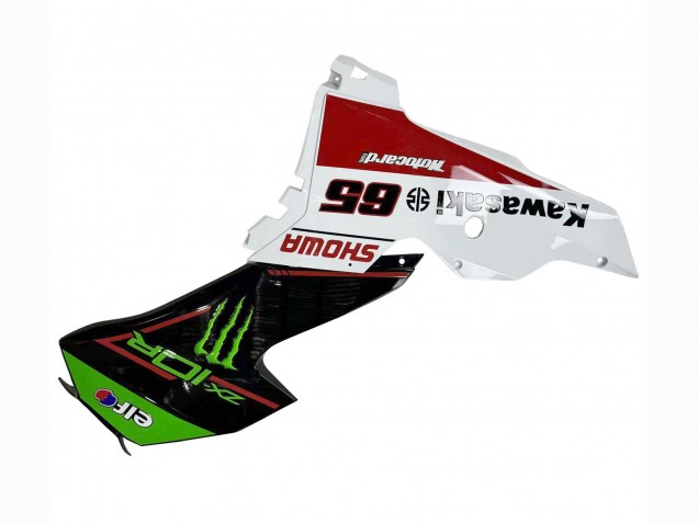 Kawasaki ZX10R Motorrad Verkleidung 2021-2025 - Grun Schwarz Weiss Rot Blau Showr Elf Monster