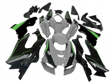 Kawasaki ZX10R Motorrad Verkleidung 2021-2025 - Grau Grun Schwarz