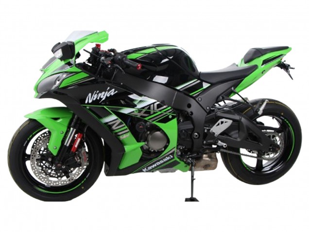Kawasaki ZX10R Motorrad Verkleidung 2021-2025 - Grun Schwarz Silber
