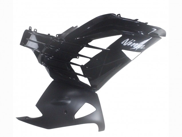 Kawasaki ZX14R ZZR1400 Motorrad Verkleidung 2012-2024 - Glanzendes Schwarz Matt Schwarz Weiss Ninja