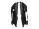 Kawasaki ZX14R ZZR1400 Motorrad Verkleidung Kit 2012-2024 - Grun Glanzendes Schwarz