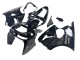 Kawasaki ZX6R Motorrad Verkleidung 1998-1999 - Glanzendes Schwarz Gelb Elf Bridgestone