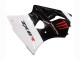 Kawasaki ZX6R Motorrad Verkleidung 2000-2002 - Weiss Schwarz Rot Monster