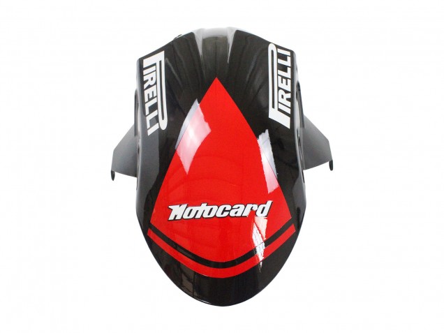 Kawasaki ZX6R Motorrad Verkleidung 2005-2006 - Grun Rot Schwarz Elf 66