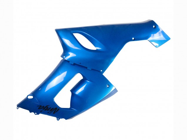 Kawasaki ZX6R Motorrad Verkleidung 2005-2006 - Glanzendes Blau