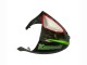 Kawasaki ZX6R Motorrad Verkleidung 2005-2006 - Schwarz Silber Grun Rot K 26