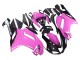 Schwarz Rosa Ninja 2007-2008 Kawasaki ZX6R Motorrad Verkleidung