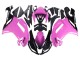 Schwarz Rosa Ninja 2007-2008 Kawasaki ZX6R Motorrad Verkleidung