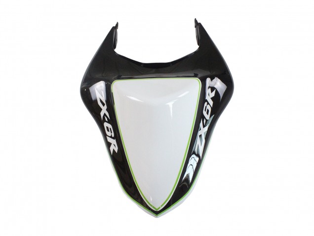 Schwarz Weiß Ninja 2007-2008 Kawasaki ZX6R Motorrad Verkleidung