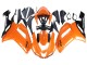 Orange Schwarz Ninja 2007-2008 Kawasaki ZX6R Motorrad Verkleidung