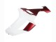 Kawasaki ZX6R Motorrad Verkleidung 2007-2008 - Weiss Rot