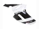 Weiß Schwarz 2007-2008 Kawasaki ZX6R Motorrad Verkleidung