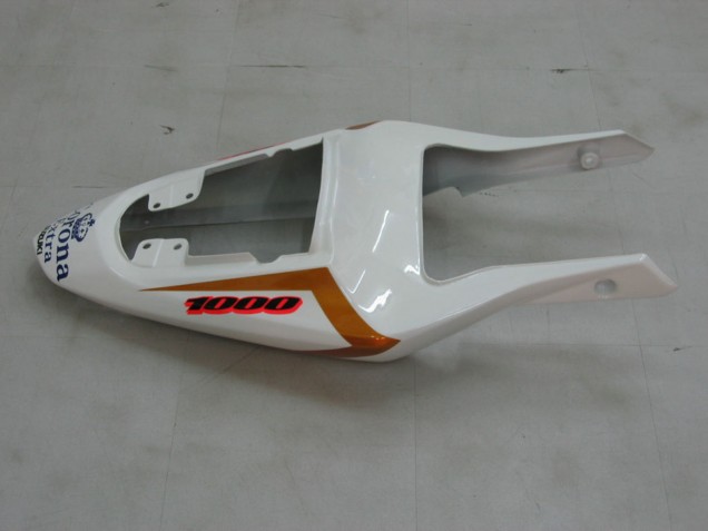 Suzuki GSXR 1000 Motorrad Verkleidung 2003-2004 - Gelb Weiss Blau Schwarz Corona