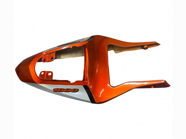 Suzuki GSXR 1000 Motorrad Verkleidung 2003-2004 - Burnt Orange Glanzendes Schwarz