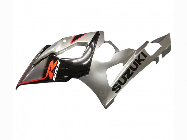 Suzuki GSXR 1000 Motorrad Verkleidung 2005-2006 - Silber Schwarz Rot