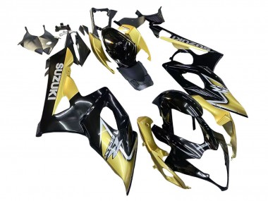 Suzuki GSXR 1000 Motorrad Verkleidung 2005-2006 - Schwarzes Gold