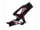 Suzuki GSXR 1000 Motorrad Verkleidung 2007-2008 - Schwarz Rot Flamme