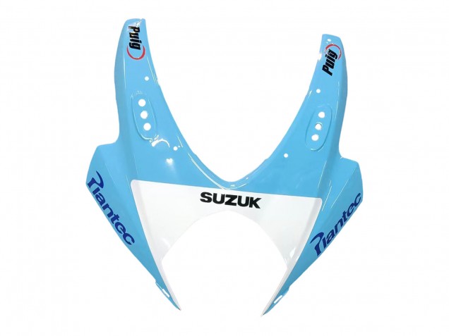 Suzuki GSXR 1000 Motorrad Verkleidung 2007-2008 - Hellblau Gelb Schwarz Motul Rizla
