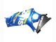 Suzuki GSXR 1000 Motorrad Verkleidung 2007-2008 - Blau Gelb Schwarz