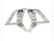 Suzuki GSXR 1000 Motorrad Verkleidung 2007-2008 - Weiss Schwarz Alstare Corona Motul