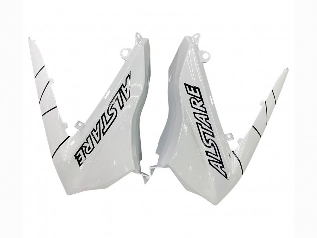 Suzuki GSXR 1000 Motorrad Verkleidung 2007-2008 - Weiss Schwarz Alstare Corona Motul